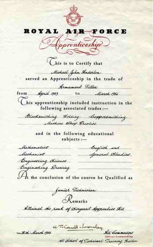 A Certificate.