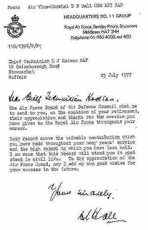 A letter.